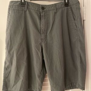 Men’s gray shorts size 36 with inseam 11”inseam
